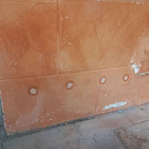 Assechement des murs - PAMI haute garonne