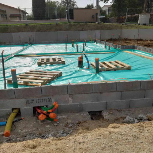 Traitement termites avant construction à Bruguières